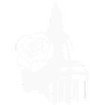 Watermark of the Olympia legislative building with a rose